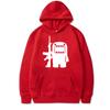2025 New in Funny Domo Kun AK47 Printed Hoodies Men women harajuku vintage Sweatshirt Unisex Casual Fleece Long sleeve pullovers