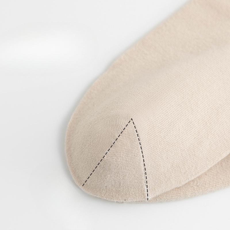 Boneless Socks, Women's Short Socks, Anti-odor Spring and Autumn Mid-calf Socks, Summer Thin Cotton Socks, Sports Shallow Mouth Boat Socks