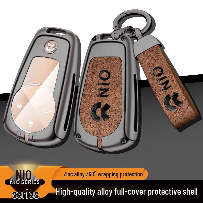 NIO EC6/ES6/ES8 Autoschlüssel Metallschale & Schnalle