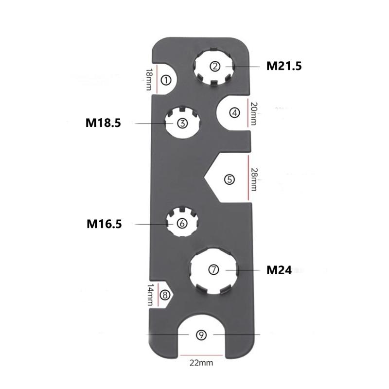 Multifunctional Aerator Removal Wrench Small  Aerator Key Removal Tool Kitchen Accessories for Various Faucet Size