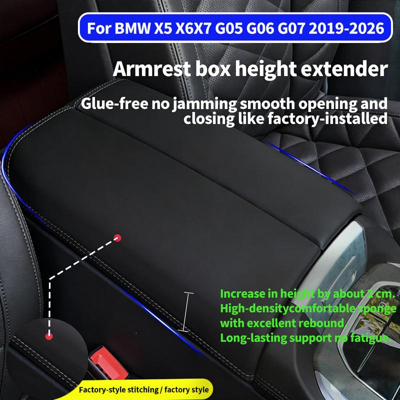 For BMW5 Seriesi5 X5X6X7 G60 G05 G06 G07 -2026 Handbag Compartment Heightening Pad Cover Protection Kit Accessories Supplies
