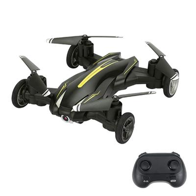 4K Kameralı Mini Drone Kara Modu ve Uçuş Moduna sahip WIFI Uzaktan Kumandalı Drone, LED Işıklar, 360 derece