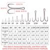 50-Pack Double Frog Hooks with Barbs - Anti-Snag Chicken Claw Artificial Bait for Fishing