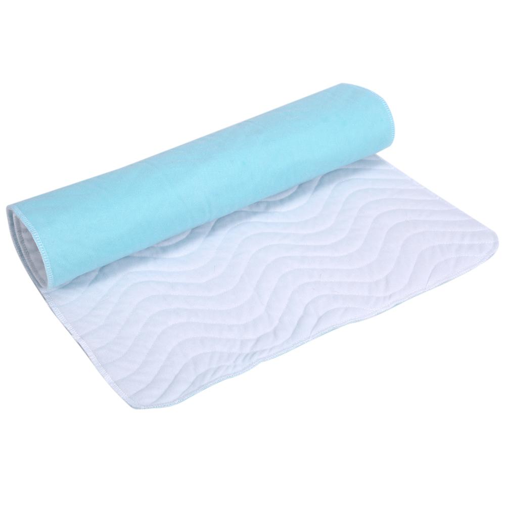 1PC Super Absorbent Washable Urine Incontinent Mat Breathable Nursing Pad(L)