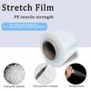 2 Roll Mini Stretch Wrap for Bottles Jars Seals Duty Stretch Film, 4cmx150m