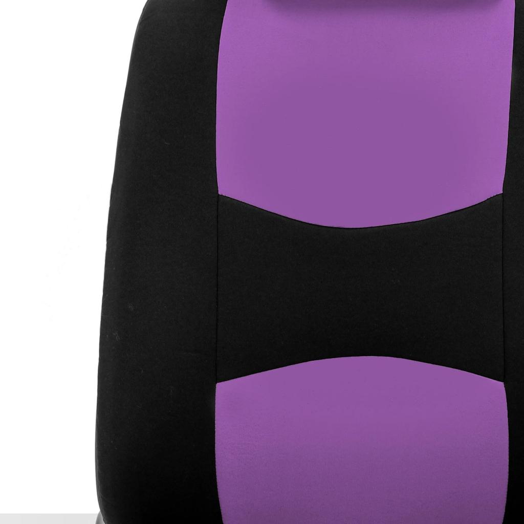 Universal Flat Cloth Car Seat Cover Non-slip Design Front Set