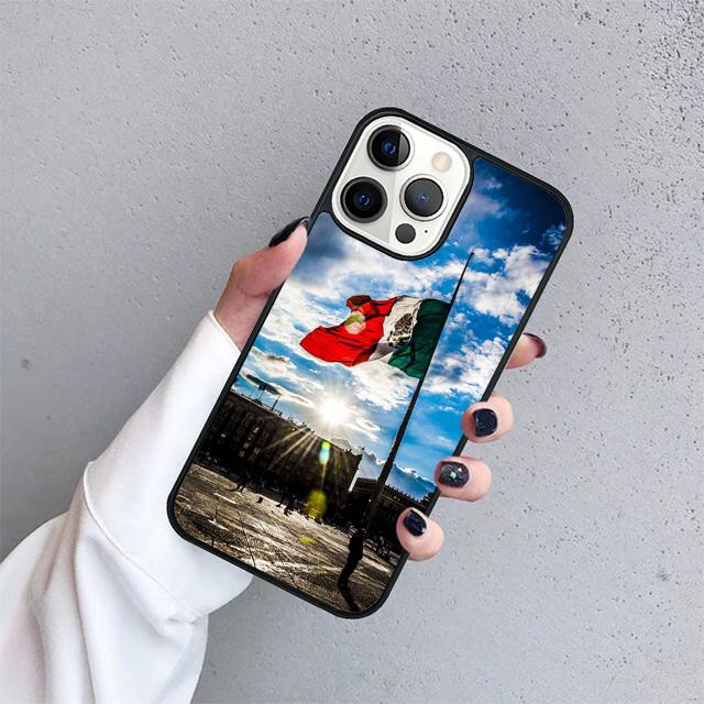Vintage Mexico Mexican Flag Coque Shell For iPhone 17 Air 15 16 14 13 12 Pro Max 11 Pro Max Plus Phone Case Cover