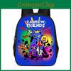 Spacious And Colorful Roblox Game Backpack For Boys Large Capacity Double Layer School Bag