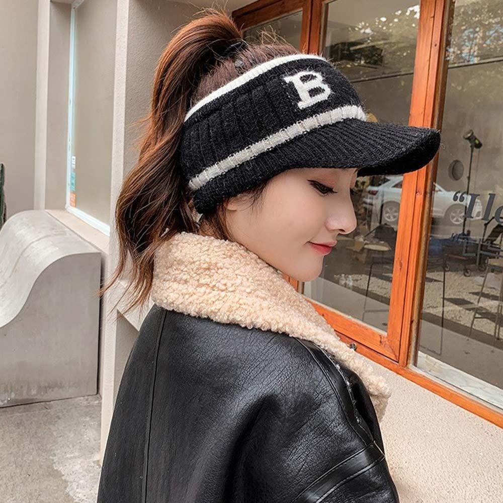 Ear Protection Women Baseball Cap Cold-proof Windproof Bonnet Earmuffs Beanies Hat  Outdoor Cycling