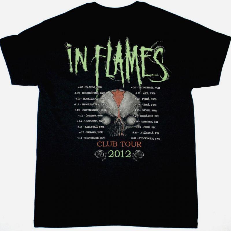 

IN FLAMES CLUB TOUR 2012 NEW BLACK TSHIRT Unisex T-Shirt S