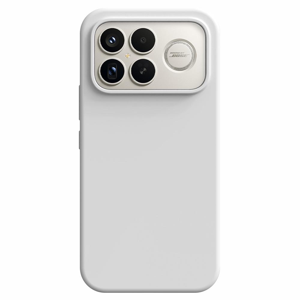 

For Xiaomi Redmi K90 Pro Max 5G/Poco F8 Ultra Case Skin-Friendly Liquid Silicone + PC Phone Cover