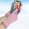 Winter Women Gloves Touch Screen Thickened Keep Warm Outdoor Riding  Windproof Gloves