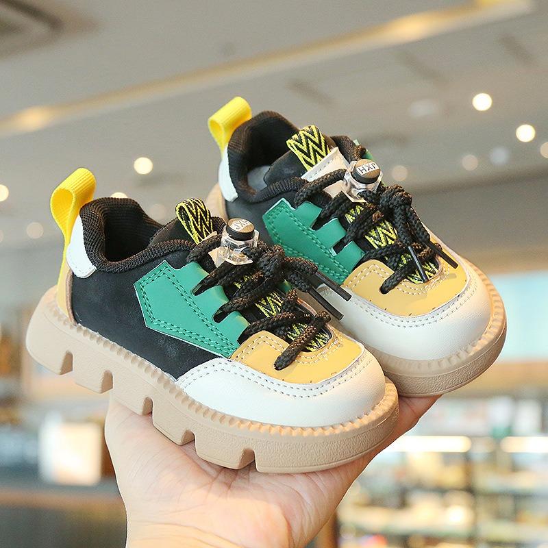 Children's Sports Shoes - Spring Collection, Slip-Resistant Skate Shoes for Boys, Casual Shoes for Girls, Soft-Soled Shoes for Toddlers