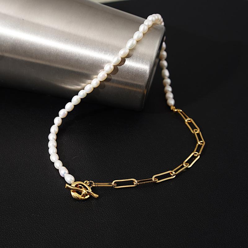 High-End Pearl Necklace: Luxury Sweater Chain for Autumn/Winter - Versatile Clavicle Chain Fashion