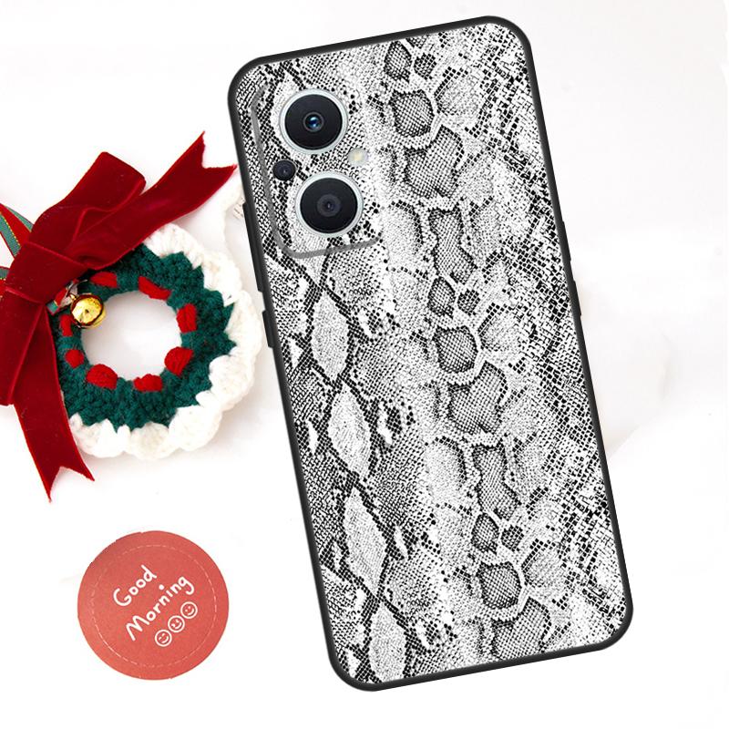 Snake Skin Funda For OPPO Reno 10 11 12 13 14 Pro 11F 12F 13F 14F 7 8 Lite OPPO Find X8 X6 X9 Pro Case
