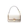 Shoulder Bag Bradshaw Simple Silhouette, Exquisite Metal Parts, Retro Old Flower Printed All Over, Cowhide, Armpit Bag, Hand Bag, Small