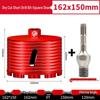 Compact Electric Hammer Water Drill Bit Set for Sharp Hole Opening in Range Hood, Wire Box, and Wall.
