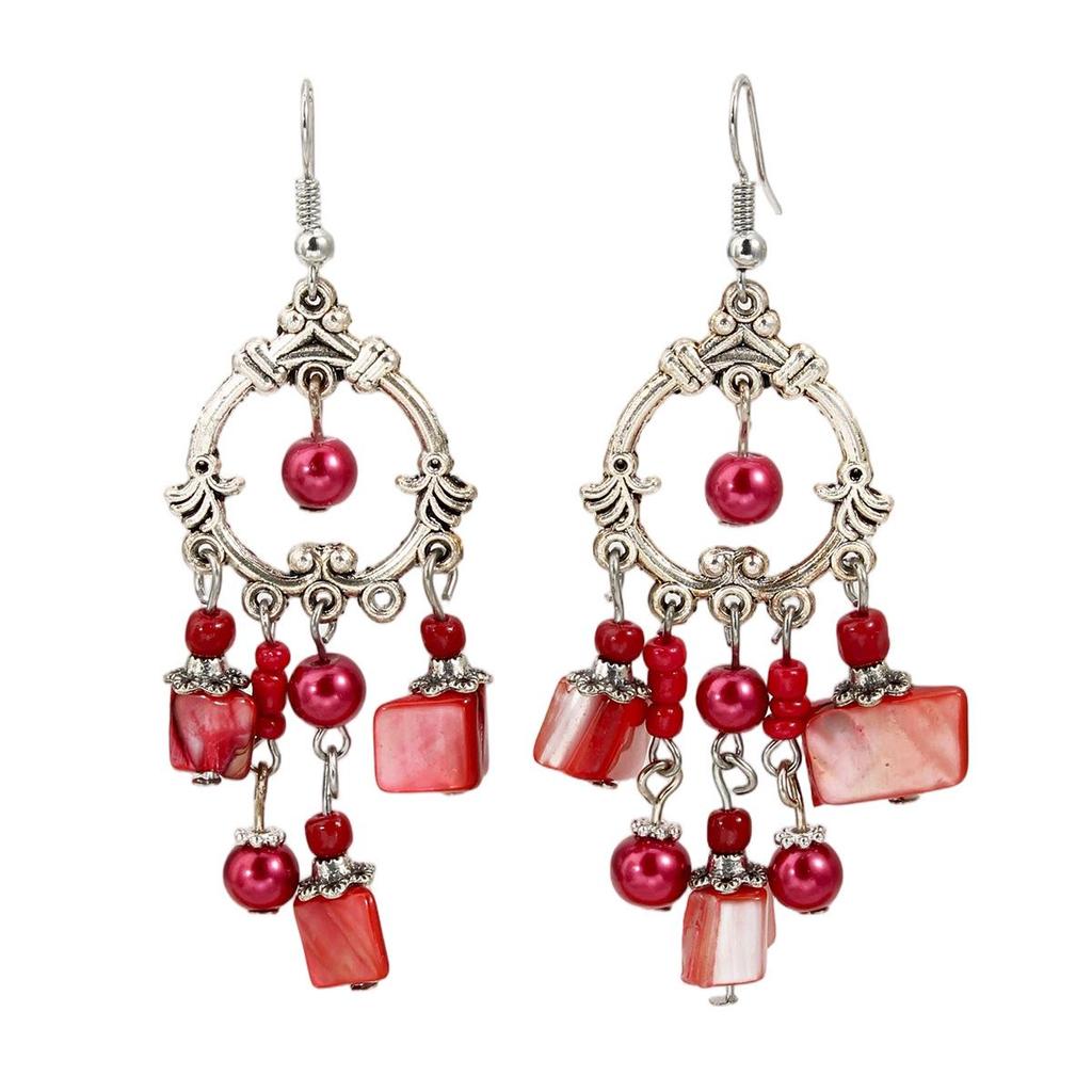 Luxury Baroque Style Crystal Teardrop Earrings for Women