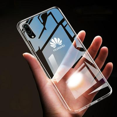 Ultradünne transparente Silikonhülle für Huawei P40 Lite 5G P30 Pro P20 Lite Pro 2019 Huawei P10 P9 Plus P8 Lite 2017 Rückseite