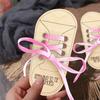 Children Shoelace Threading Teaching Toys Wooden Lacing Shoes Toy Practice Tying Shoelaces Boards Montessori Toy Game 2Pcs