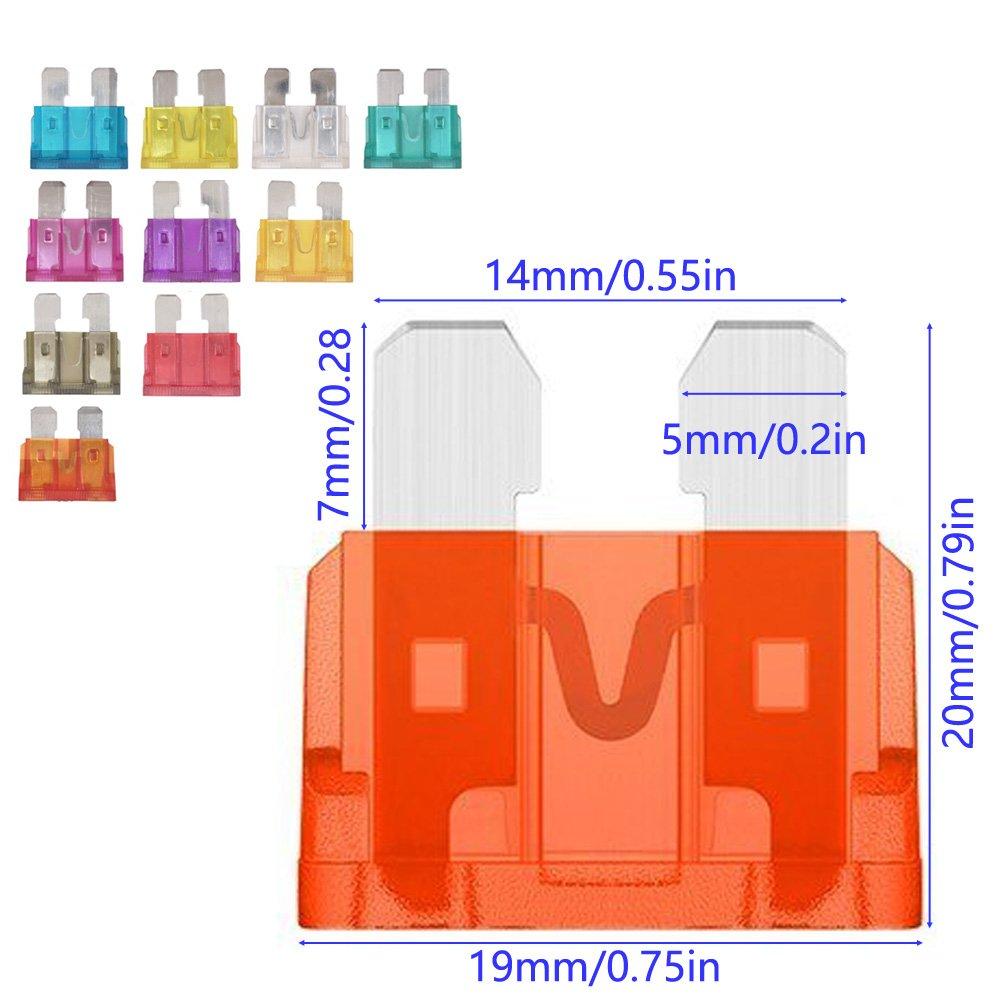 KILIGEN Universal Car Truck Vehicle 4 Way Line Car Medium Fuse Box Block