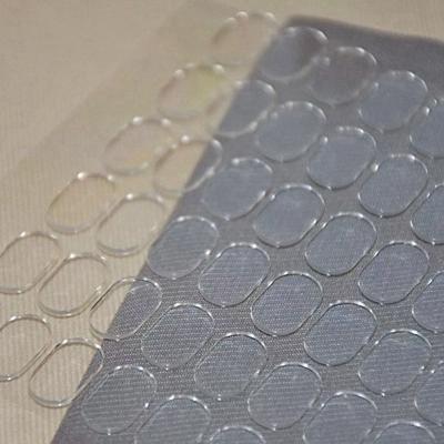 Self Adhesive Stickers Transparent Fastener Tape Strong Glue  Doll