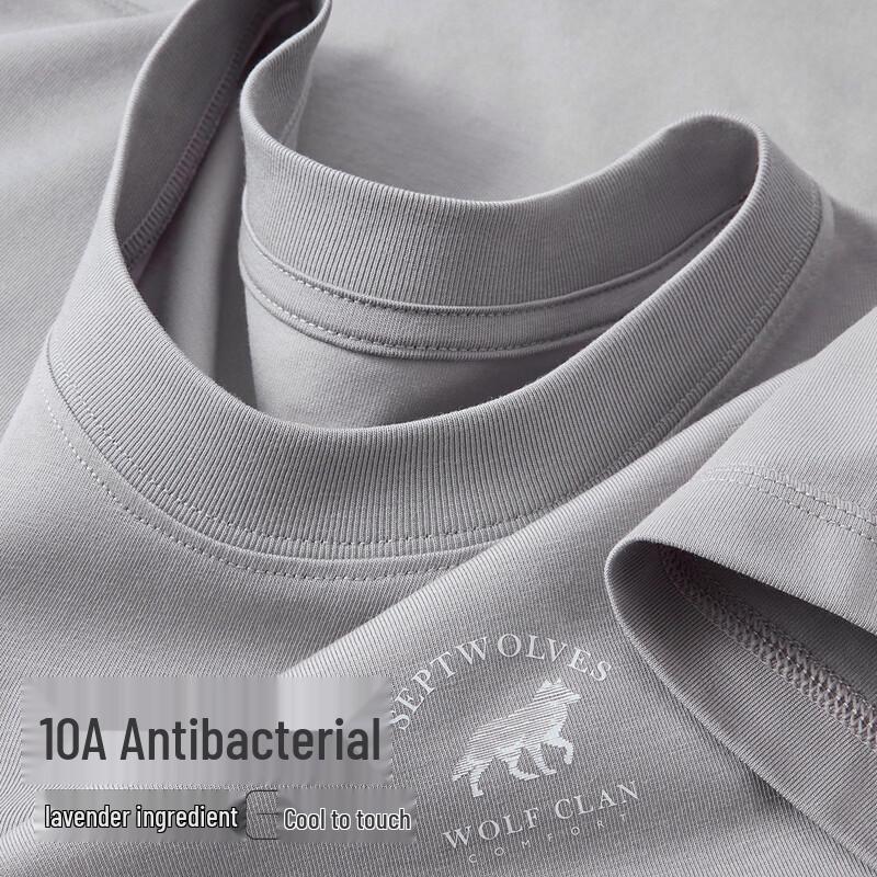 

SEPTWOLVES Men s Antibacterial Round Neck Short Sleeve T-Shirt XL (175cm)
