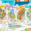 City Building Children's Sticker Book Chinese City Landscapes Forbidden City Themes for Decorating Notebook or Diary