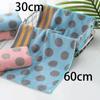 2Pcs Thickened Stripe Spot Baby Bath Towel 30x60cm Shower Towel Cotton Hand Towel  Face Wash