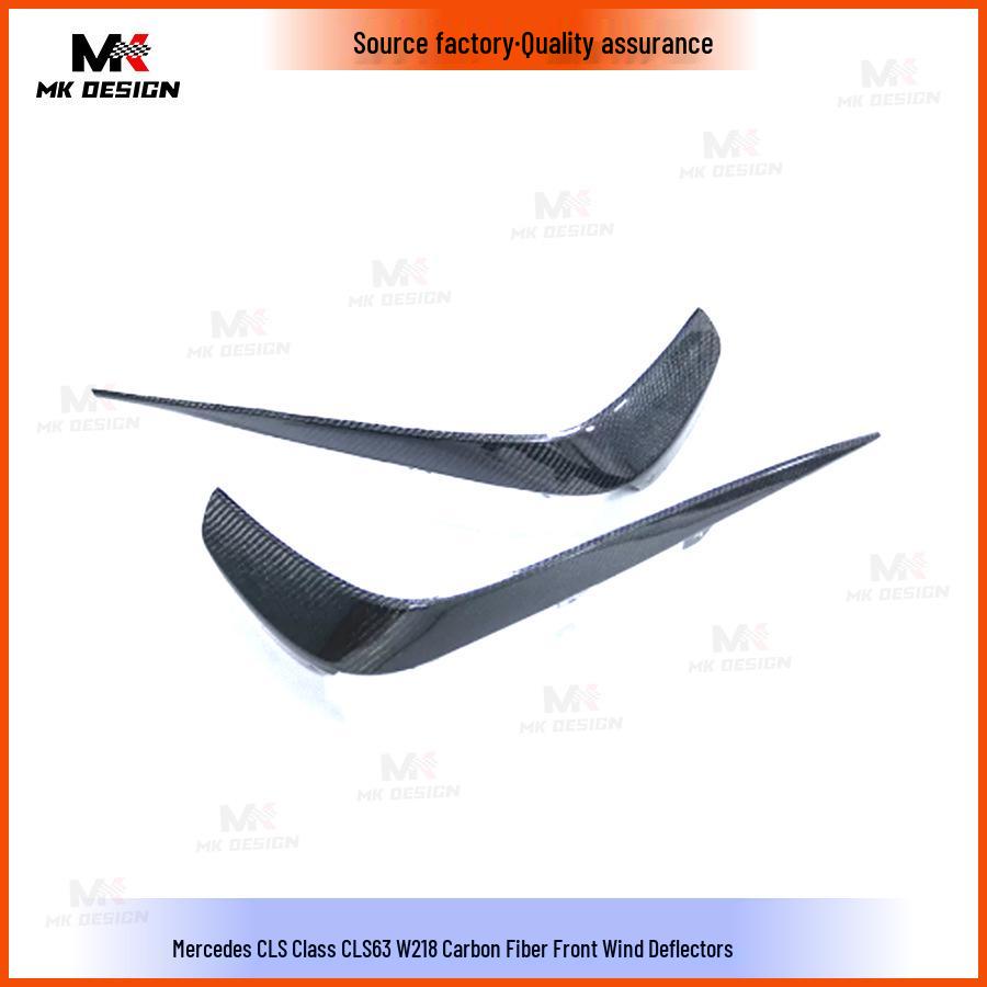 

Mercedes CLS-Class W218 CSL63 Front Bumper Carbon Fiber Wind Deflector Car Modification