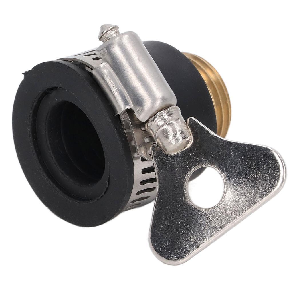 Faucet Tap Connector Adapter Universal Garden Kitchen Water Hose Pipe Quick Joint 12in