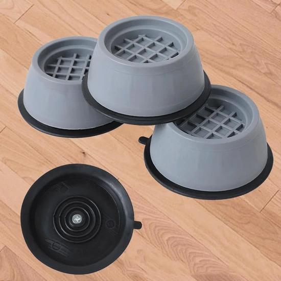 4 Pack Washing Machine Shockproof Floor Mats Washer Dryer Mats