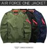 Plus Size Men's and Women's Sport Bomber Jacket with Stand Collar - MA01