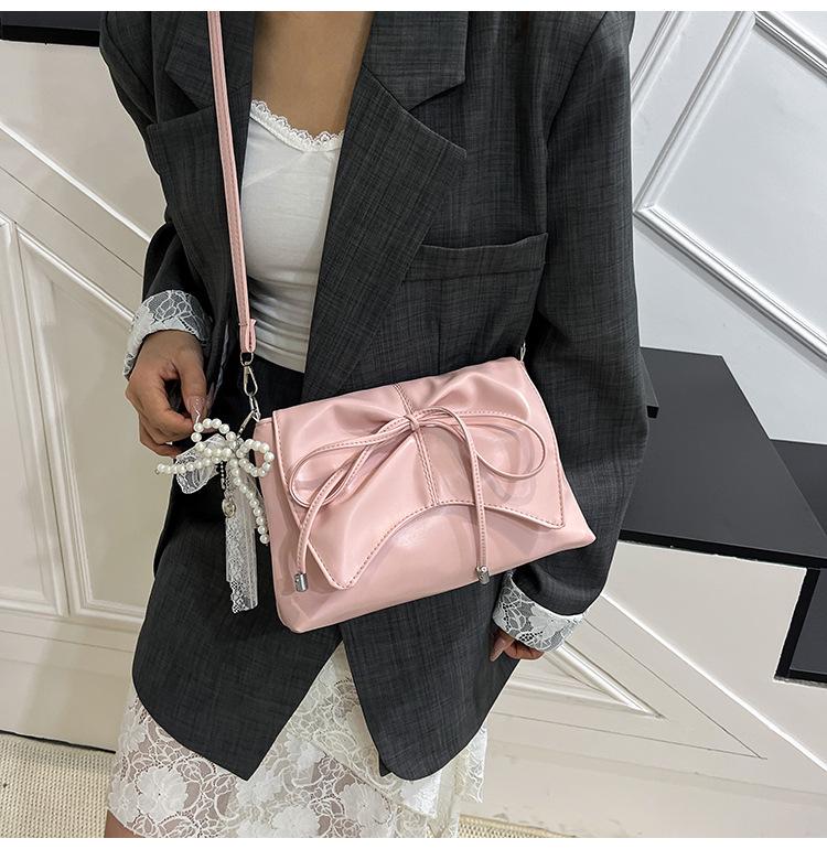 Women's Large Capacity Bow Shoulder Bag - 2025 Advanced Design