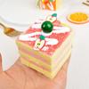 Simulated PU Cake Model: Wedding/Birthday Display Prop & Pretend Play Toy