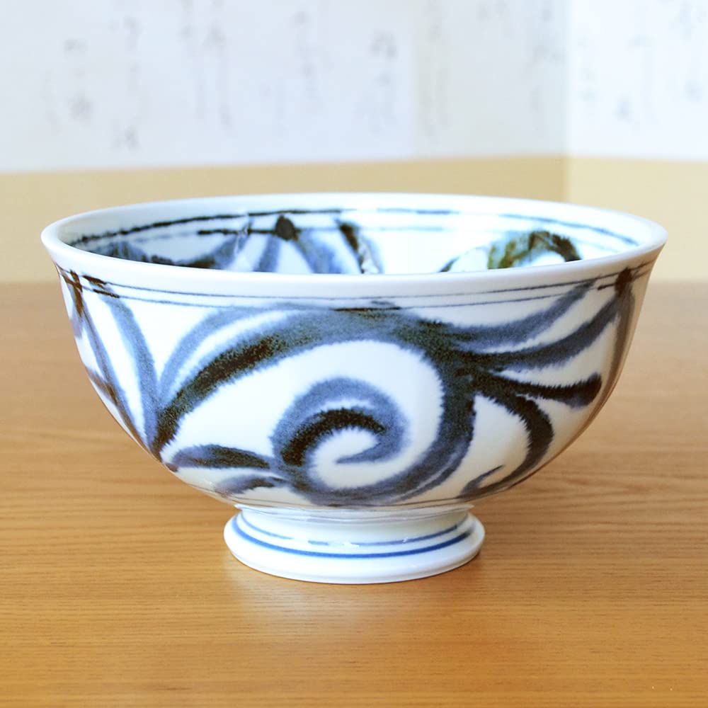 Light Noodle Bowl Arita Hasami Modern Multipurpose Bowl, Lightweight, Ceramic, Stylish, Bowl, Bowl, Tableware, Bowl, Ware, Ware, Arabesque, Bowl,