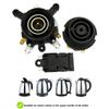 Kettle Switch Connector Kit Plastic Electric Kettle Accessories Base Thermostat Temperature Switch Connector Replacement Socket