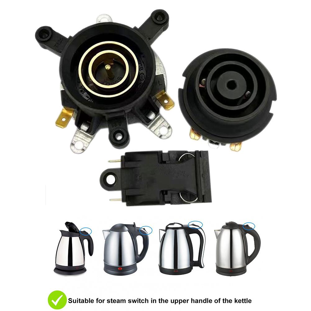 Kettle Switch Connector Kit Plastic Electric Kettle Accessories Base Thermostat Temperature Switch Connector Replacement Socket