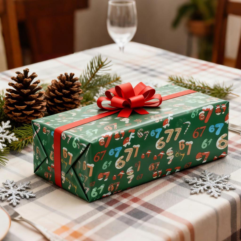 67 Patterns Christmas Wrapping Paper Roll, Wide Festive Gift Wrap for Holiday Presents, Kids Birthday, Wedding, Party, Office