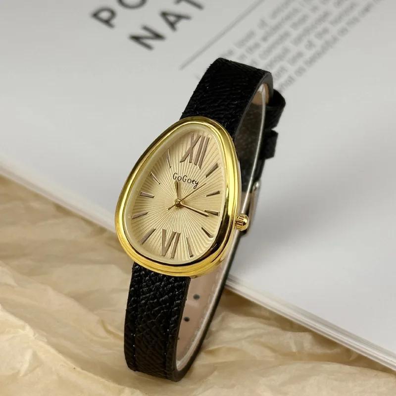 Luxury Designer Brand Women Quartz Watches Snake Head Ladies Watches Fashion Leather Strap Wristwatch Female Gift Montre Femme