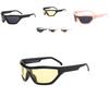 Y2k Sunglasses For Men With Uv400 Protection Large Round Frame For Streetwear And Outdoor Activities