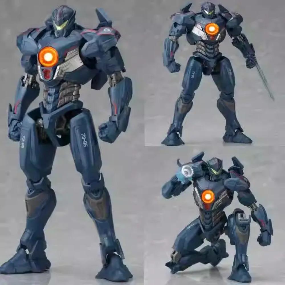 Neca Pacific Rim Mech Modell Cherno Alpha Mobil Leuchtendes Dekorationsobjekt Sammlung Handgemachtes Jungen Spielzeug Roboter Geburtstagsgeschenke