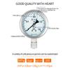 Pressure Gauge Manometer 60mm Dial -0.1-1.6Mpa 0-40Mpa Pressure Meter Manometer M14*1..5 Water Oil Air Pressure Manometer