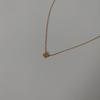 Used Agete Clover K18 Diamond Necklace
