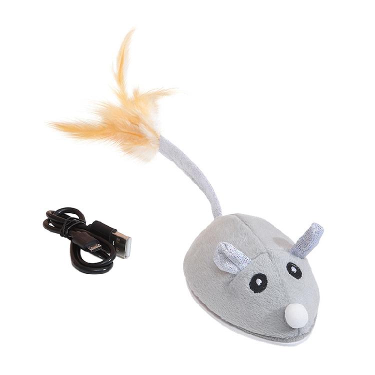 

Mice Toys for Cats Moving Mouse Play-Catch Interactive Training Toy for Kitten 1