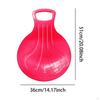 Polypropylene Sled-type Sliding Disc, Portable And Multi-purpose for Children, 20 X 14.2 Inches.