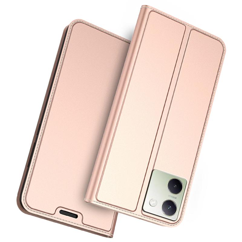 For Vivo Y200 Pro 5G Case Card Holder Leather Strong Magnetic Closure Phone Protective Cover