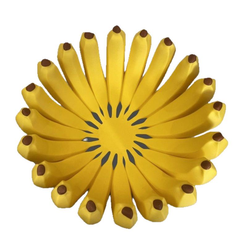 3D Printed Banana Tray Fruit Bowl Storage Box Organizer Halloween Creative Decor