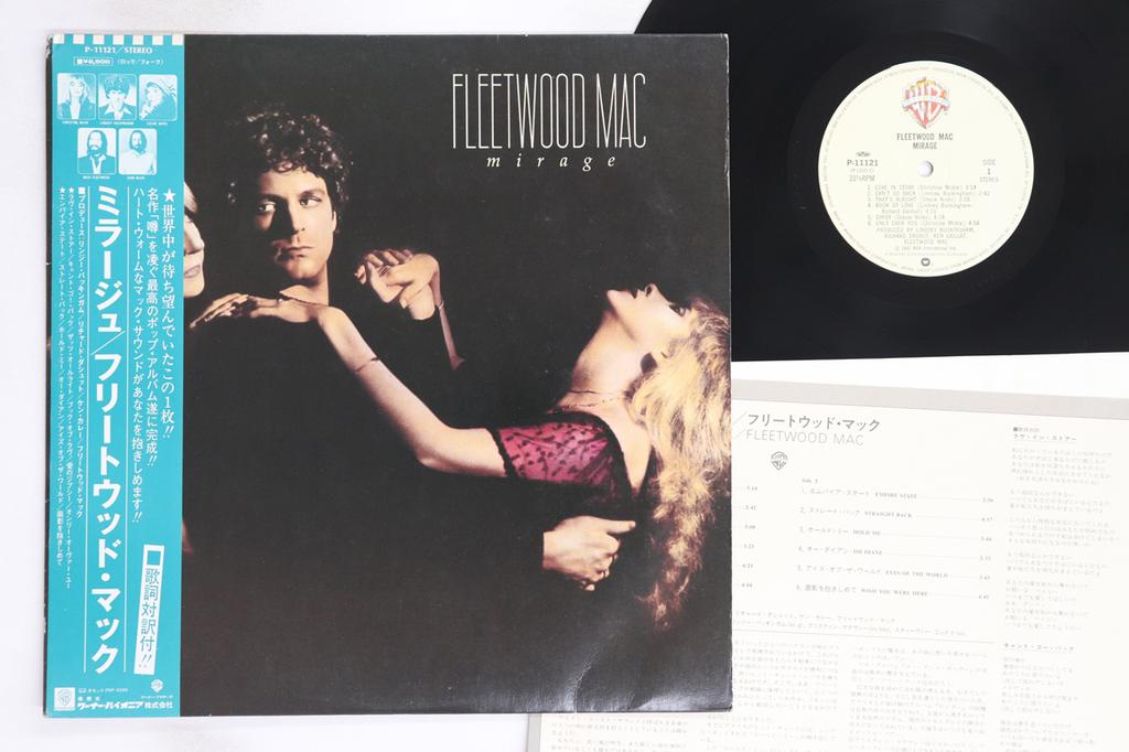 LP Record FLEETWOOD MAC - Mirage P11121 WARNER BROS 1982 Japan Obi Rock Used
