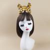 1/3/4/5Pcs Kids Girls Tigre Costume Accessories Set Tigre Ears Headband Bowtie Tigre Tail Tutu Skirt for Animal Party